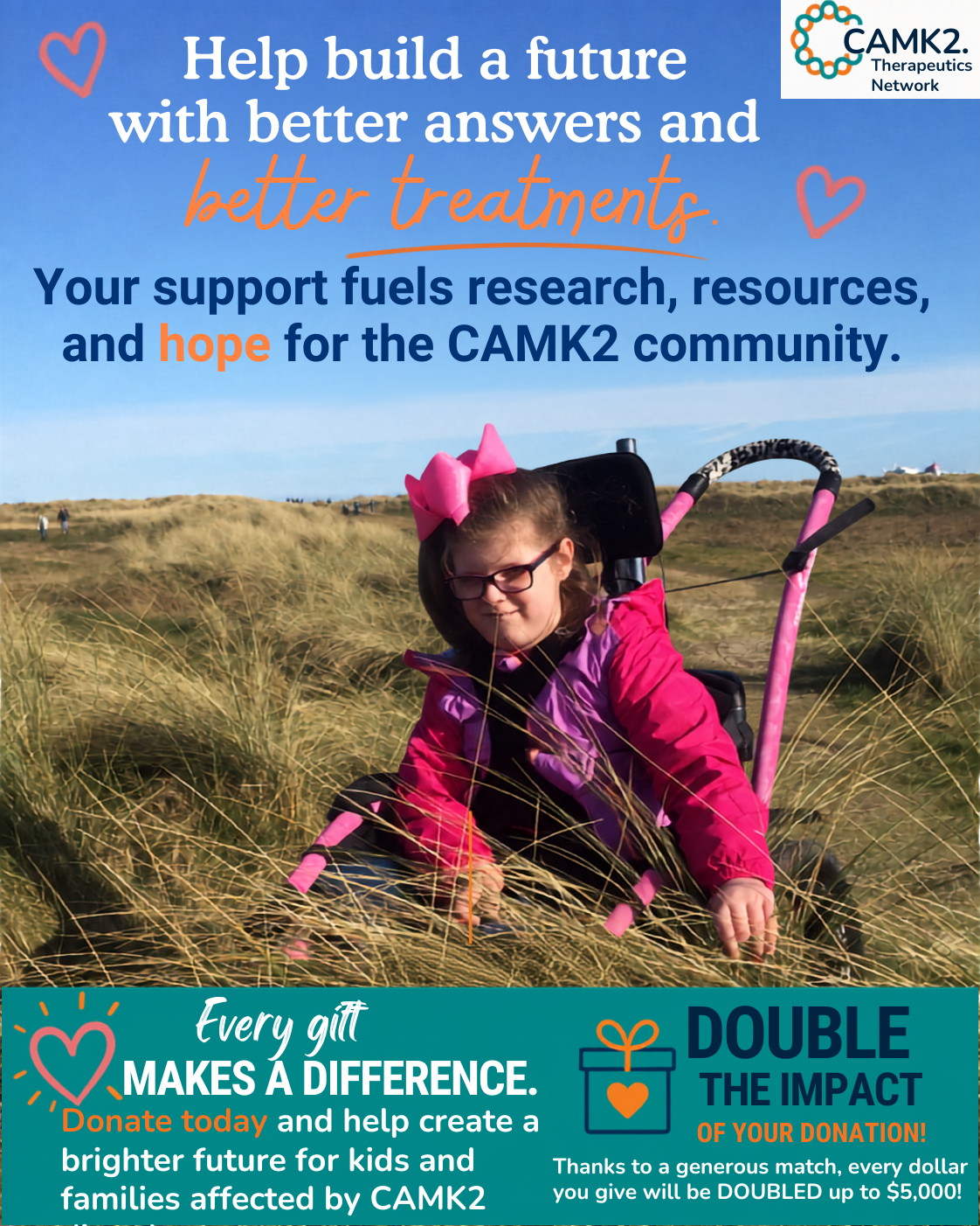 Campaign cover image for 2026 CAMK2 Research Fund