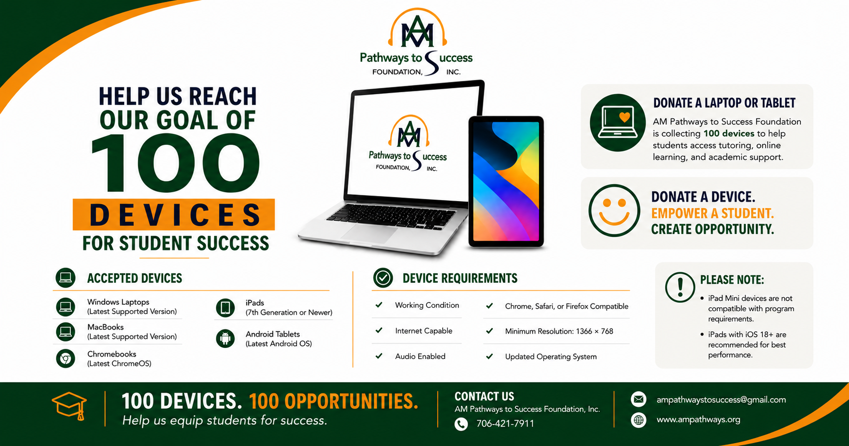 Campaign cover image for Technology for Success