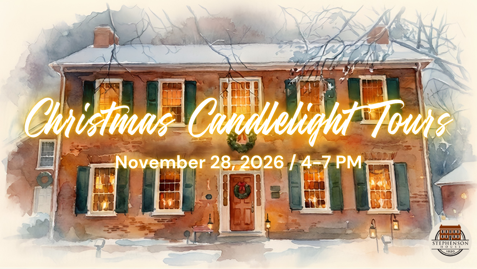 Campaign cover image for Christmas Candlelight Tours