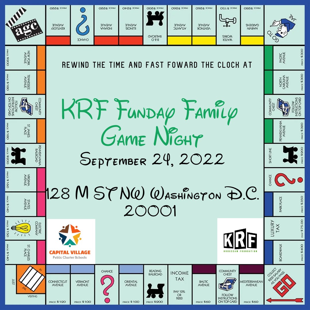 Campaign cover image for KRF Funday Family Game Night