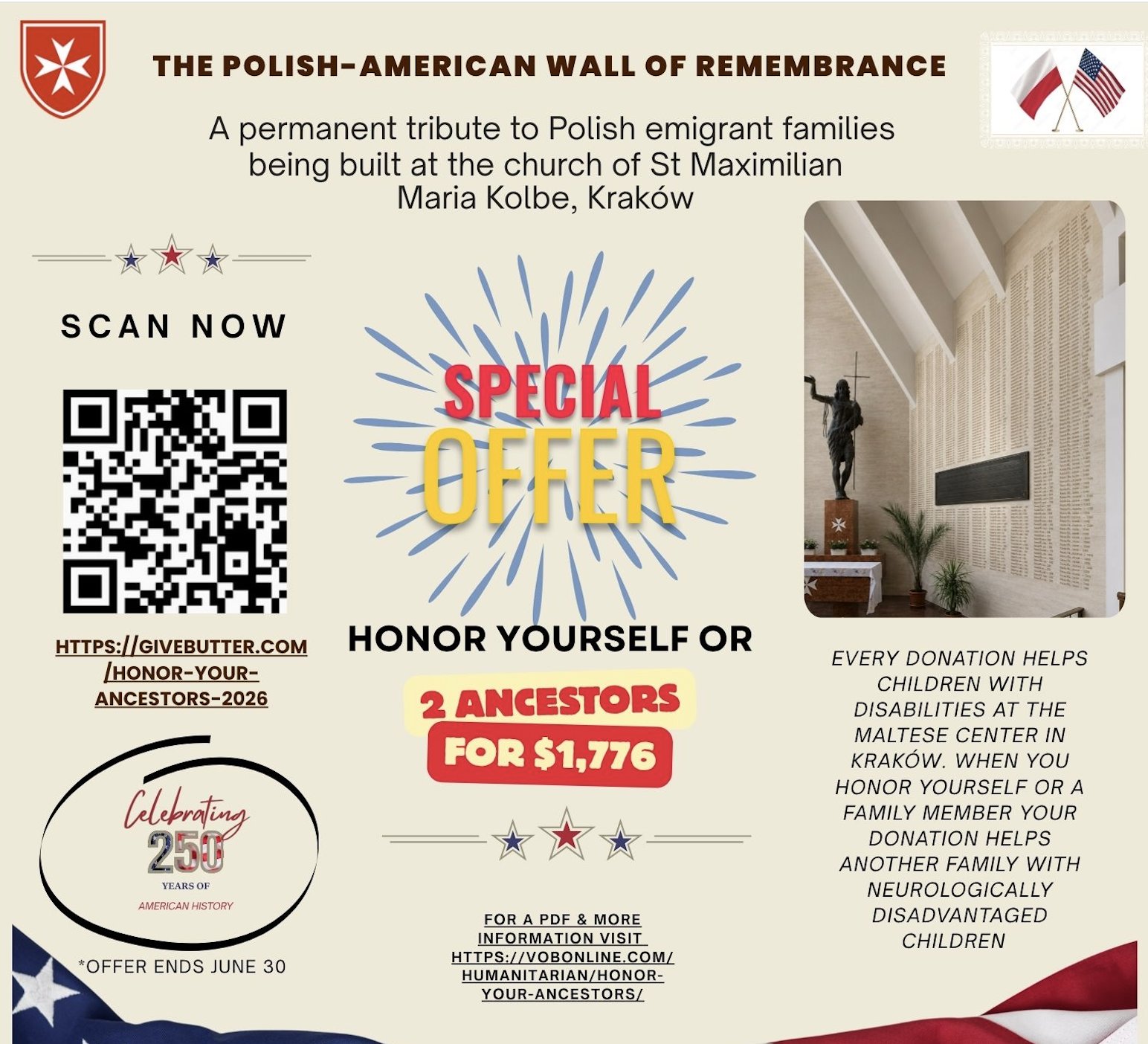 Campaign cover image for Honor You or Your Ancestors