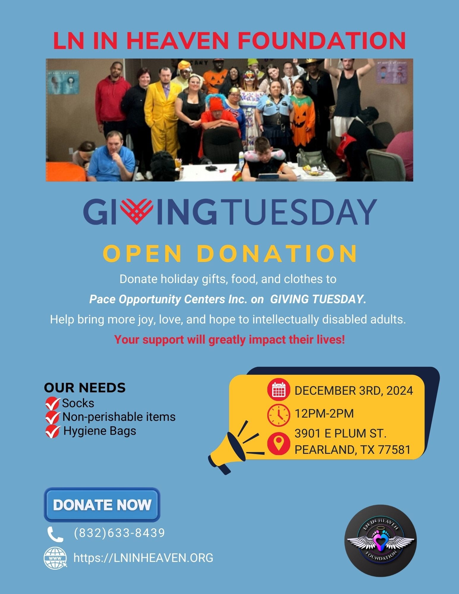 Campaign cover image for Giving Tuesday