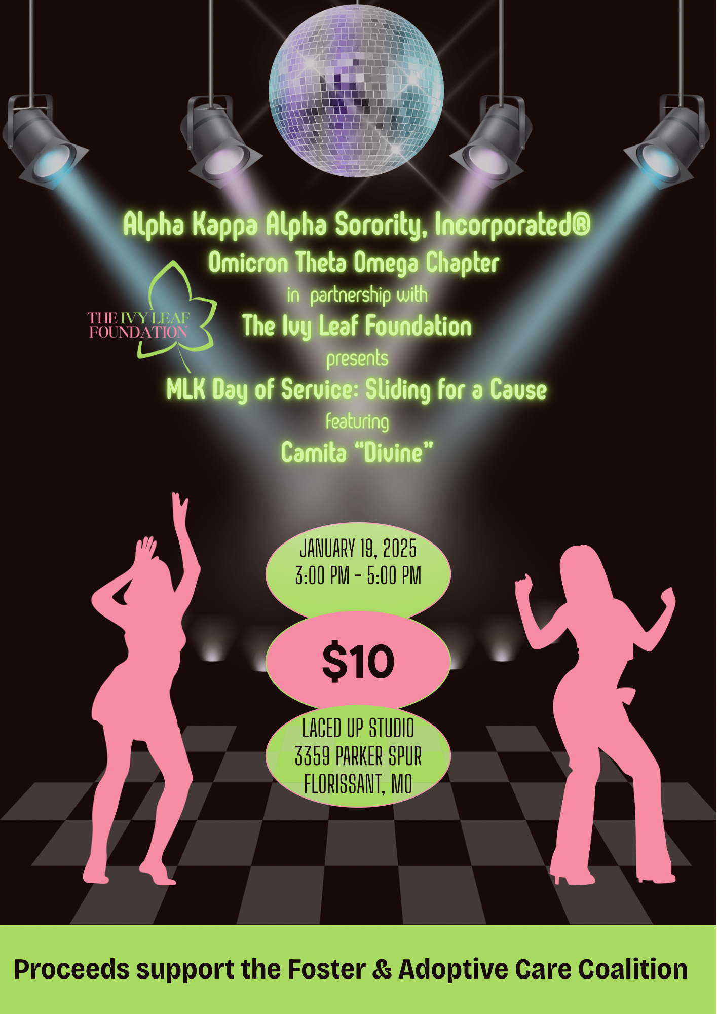 Campaign cover image for MLK Day of Service: Sliding for a Cause