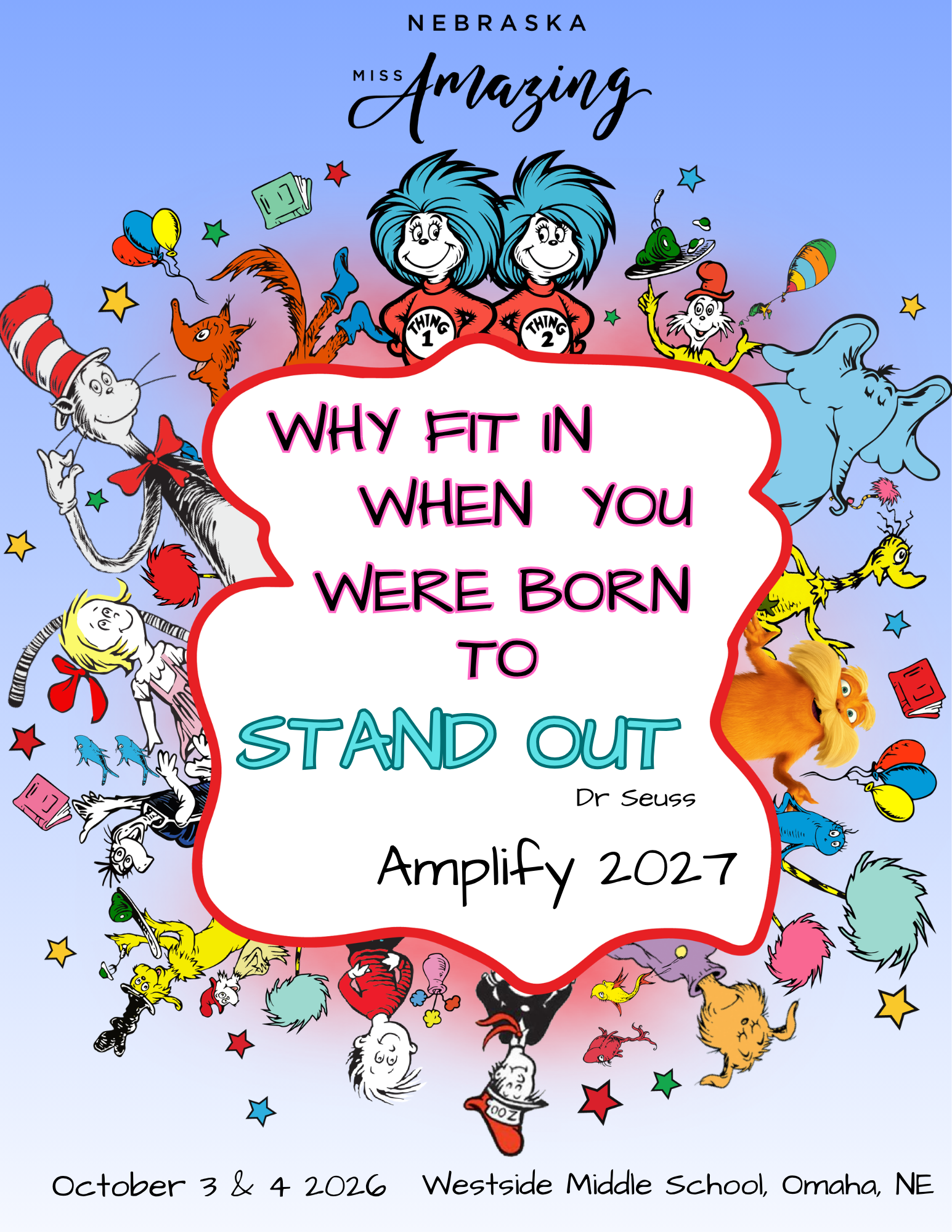 Campaign cover image for Nebraska Miss Amazing Amplify