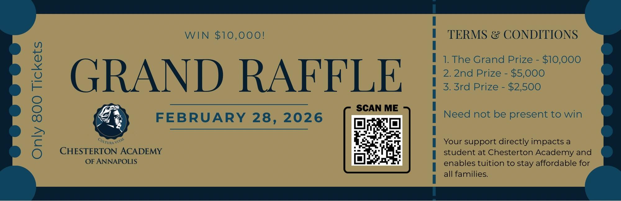 Campaign cover image for THE GRAND RAFFLE