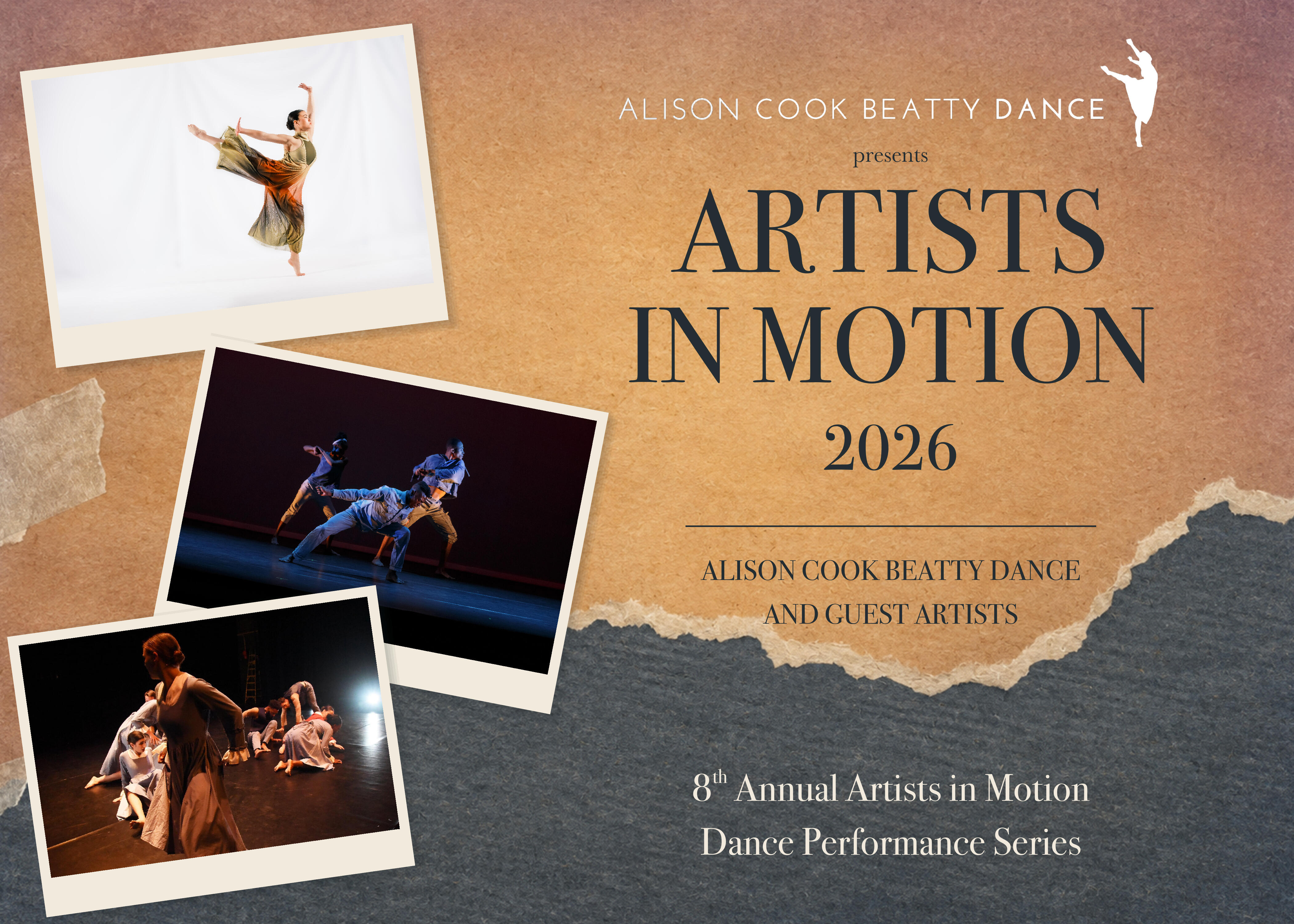 Campaign cover image for Artists in Motion 2026—Alison Cook Beatty Dance and Guest Artists