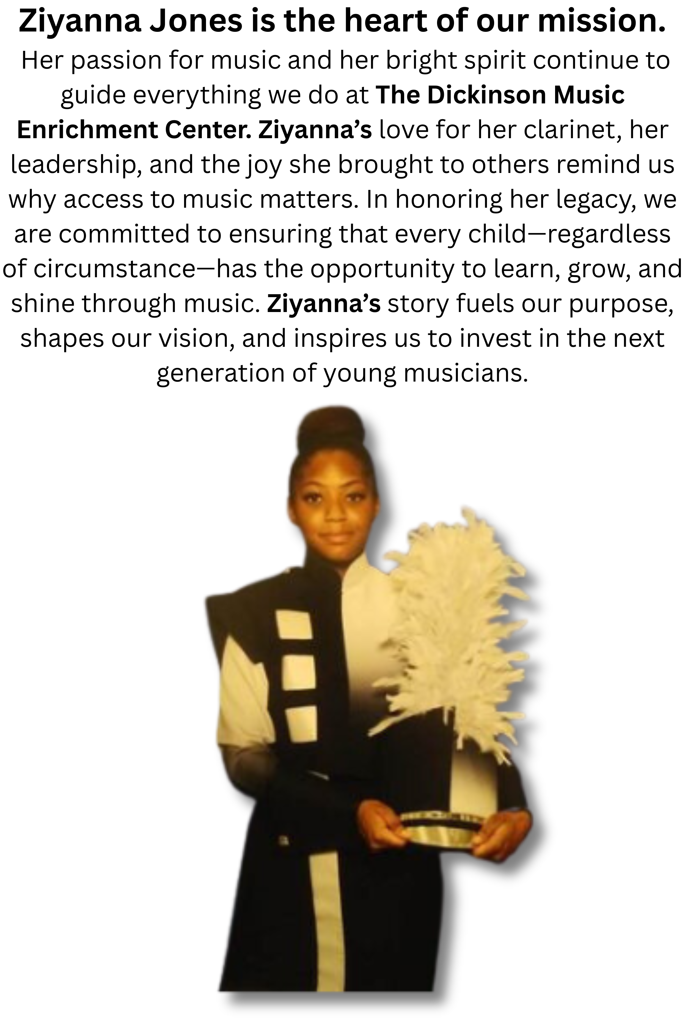 Campaign cover image for In Memory of Ziyanna Jones: Giving Tuesday Art Guitar & One of A Kind Brass Instrument WaterFountain Auction — Kerr Foundation Match