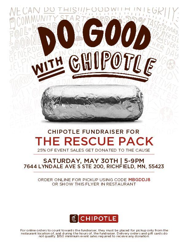 Campaign cover image for Chipotle Fundraiser Day