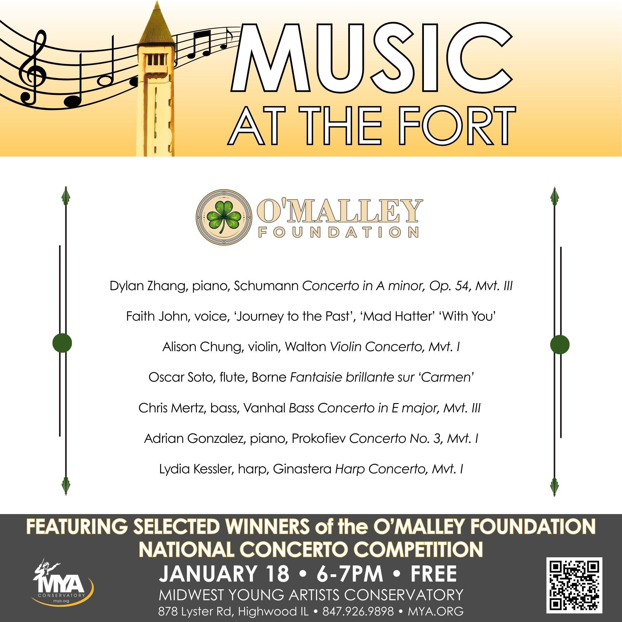 Campaign cover image for January 18 Music at the Fort