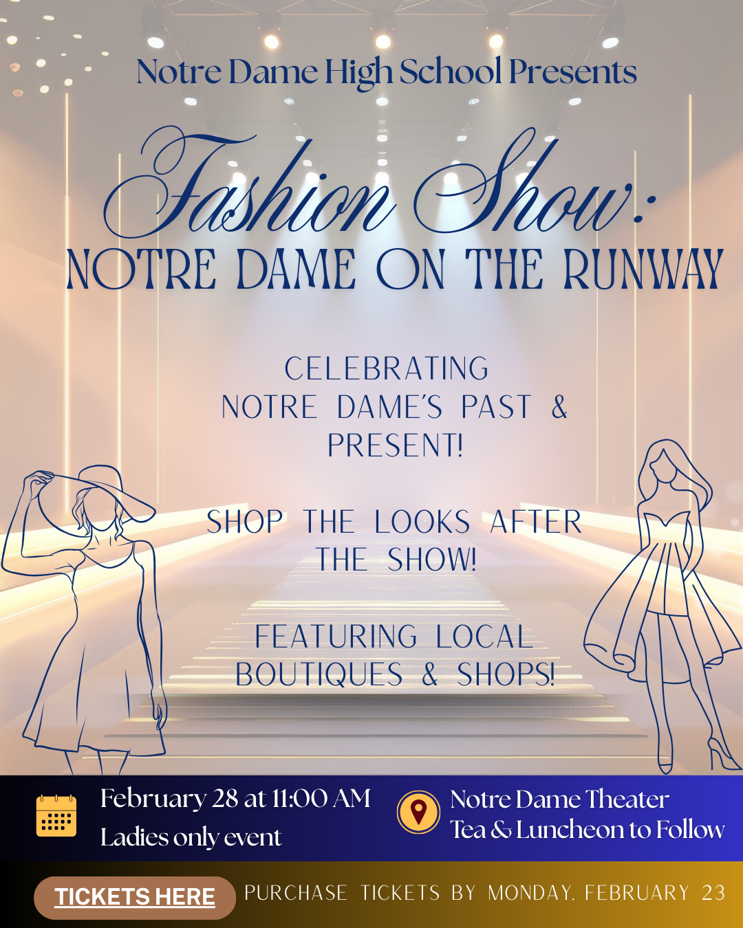 Campaign cover image for Notre Dame Fashion Show