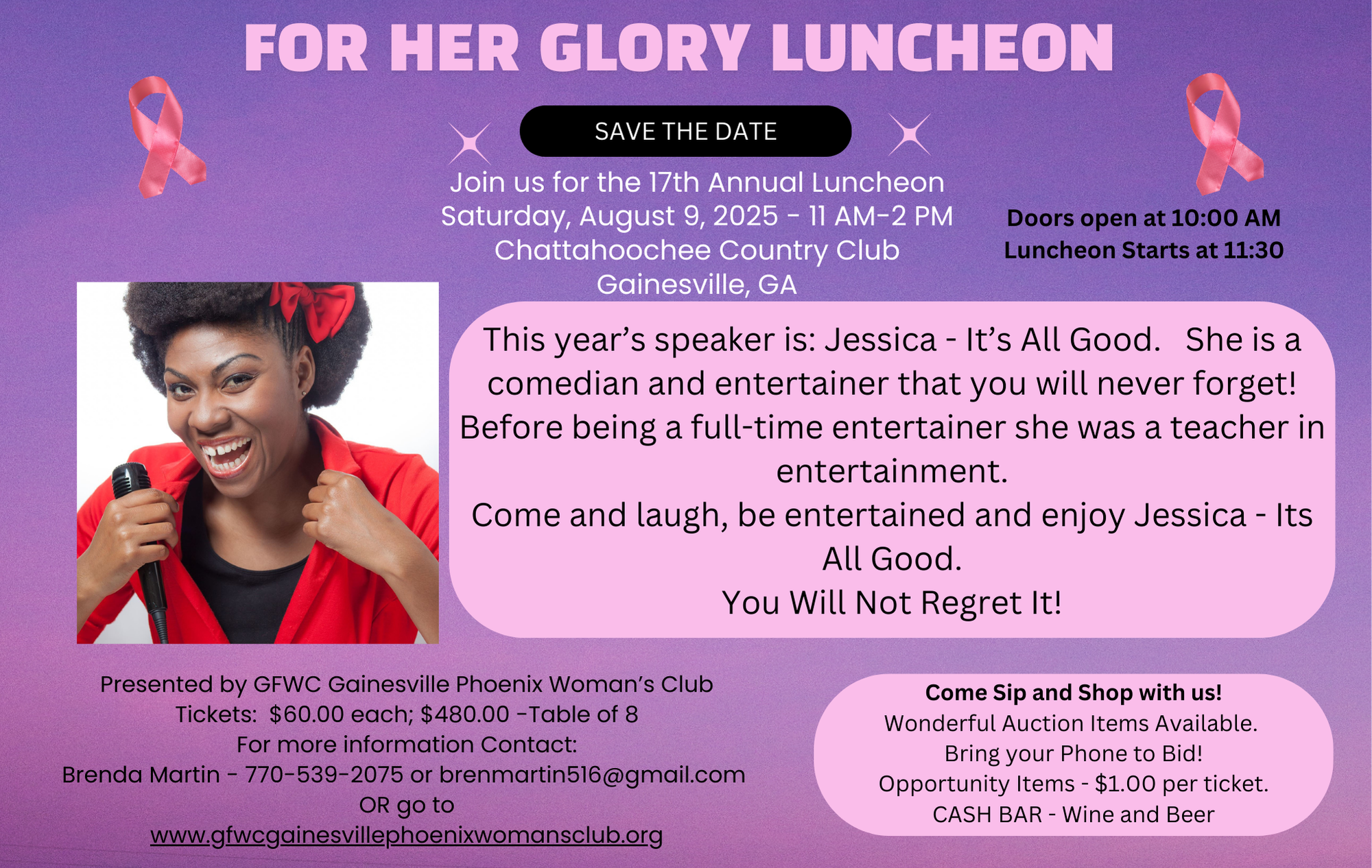 Campaign cover image for For Her Glory 2025