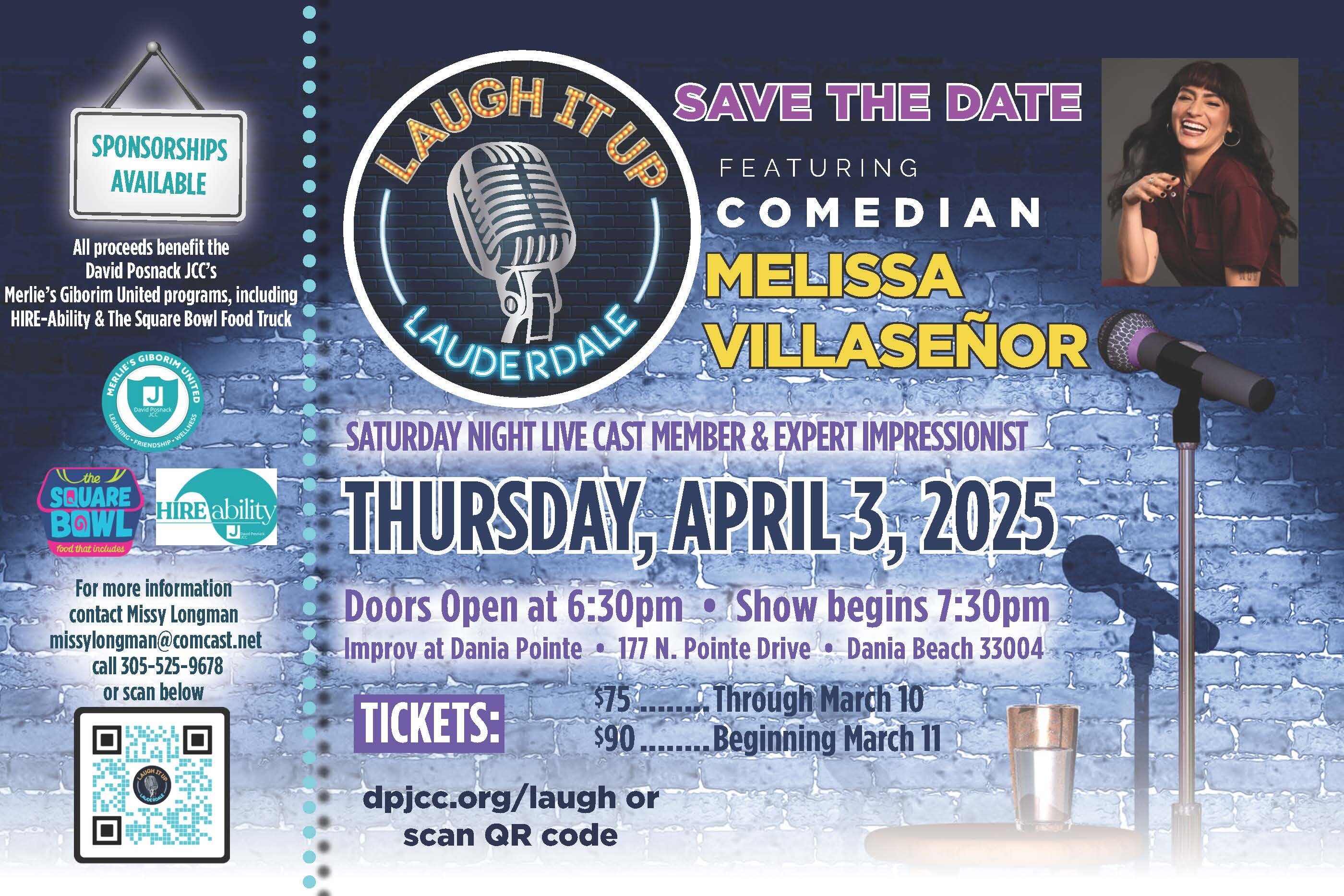 Campaign cover image for Laugh It Up Lauderdale 2025