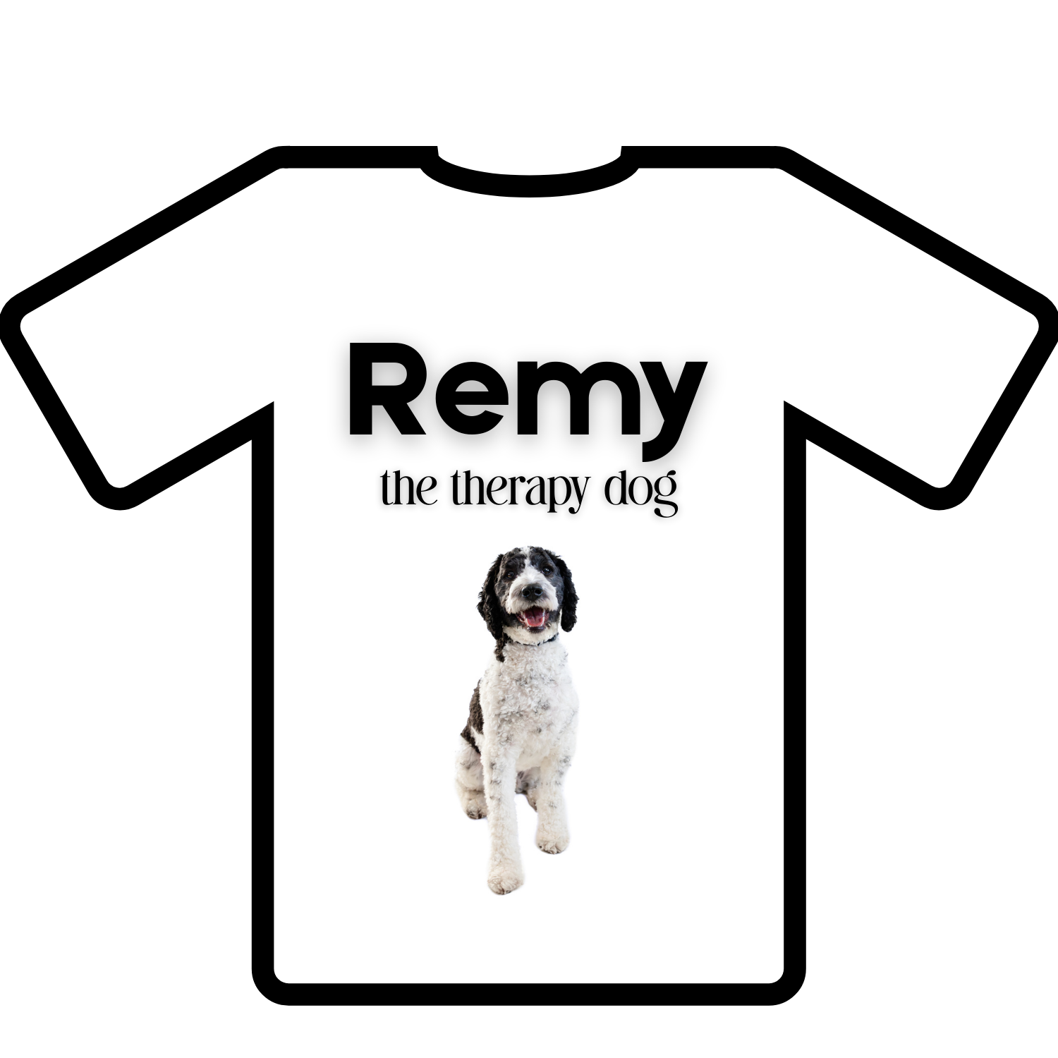 Campaign cover image for Remy The Therapy Dog T-Shirt