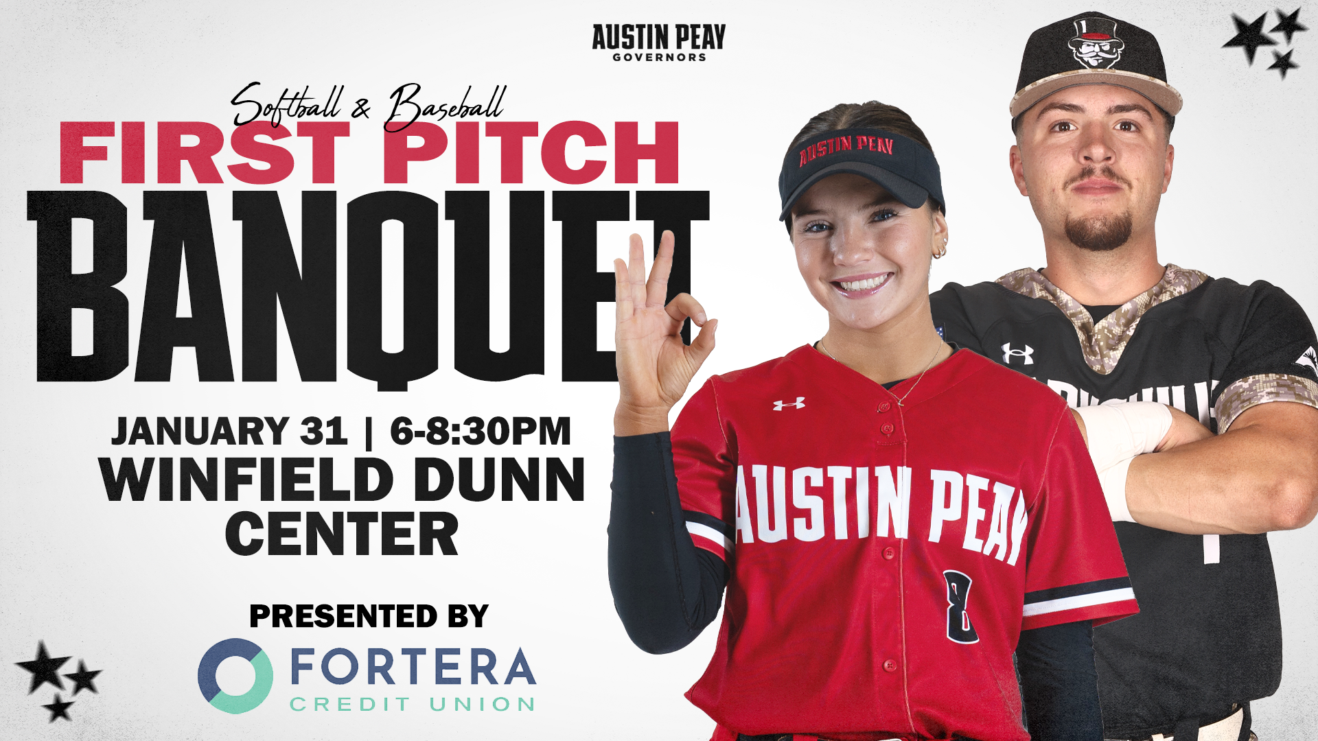 Campaign cover image for 2026 Softball & Baseball First Pitch Banquet