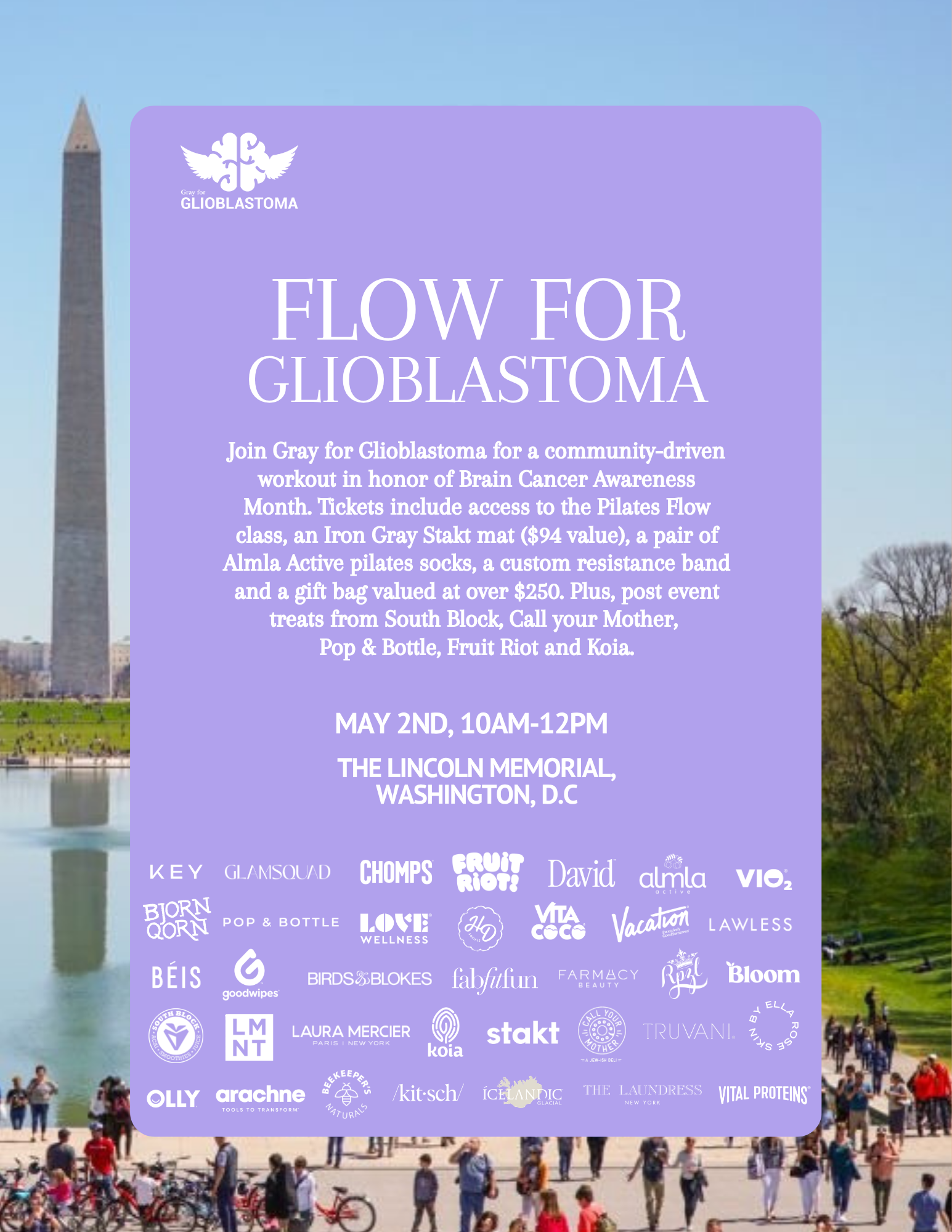 Campaign cover image for Flow for Glioblastoma