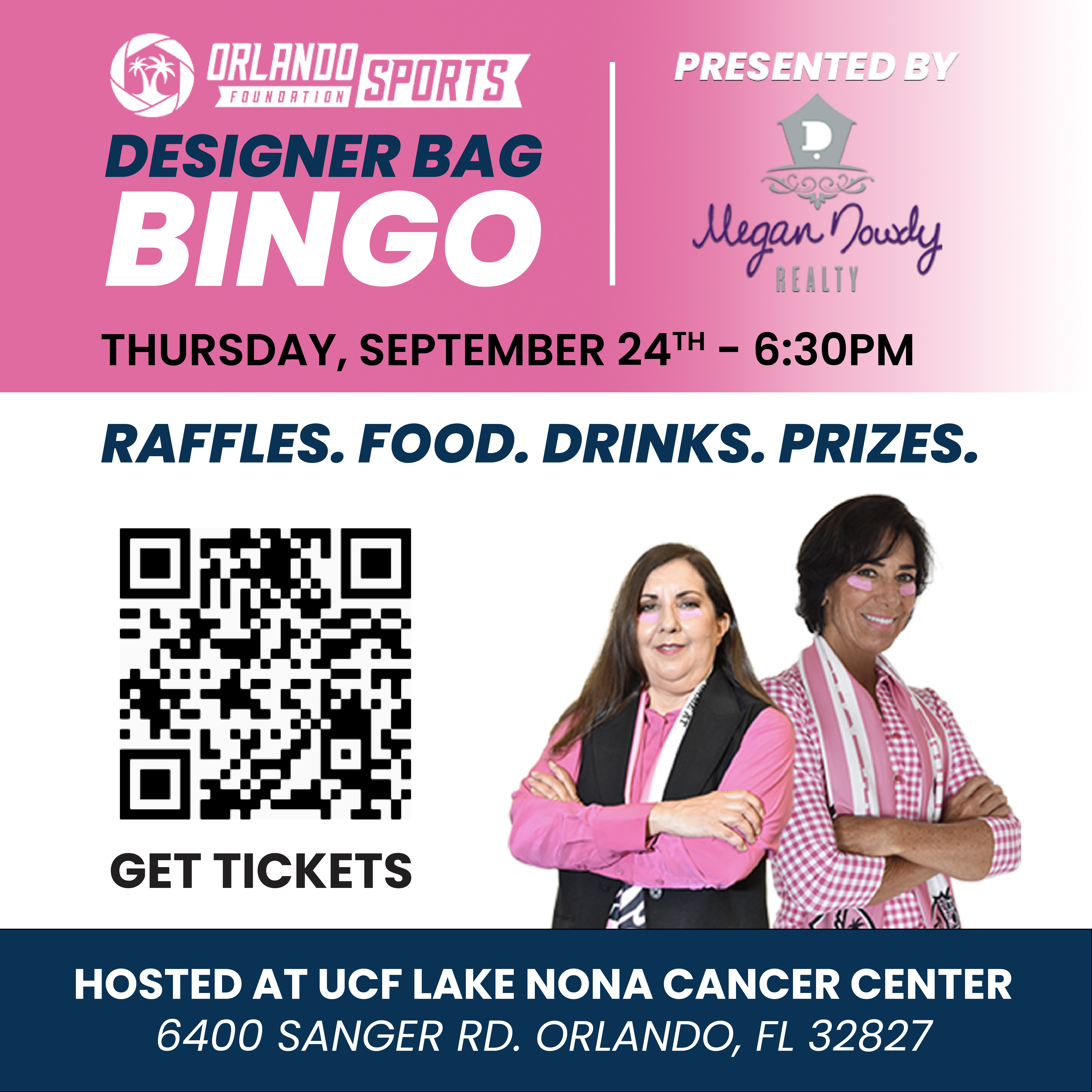 Campaign cover image for 2026 Designer Bag Bingo presented by Megan Dowdy Realty