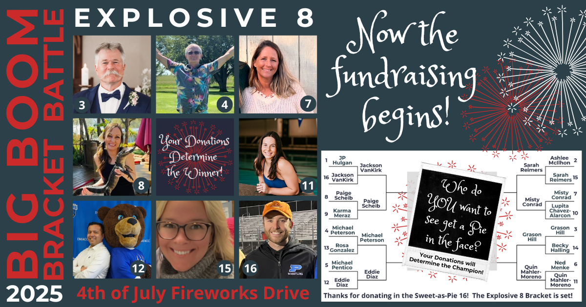 Campaign cover image for 2025 Big Boom Bracket Battle: Explosive 8