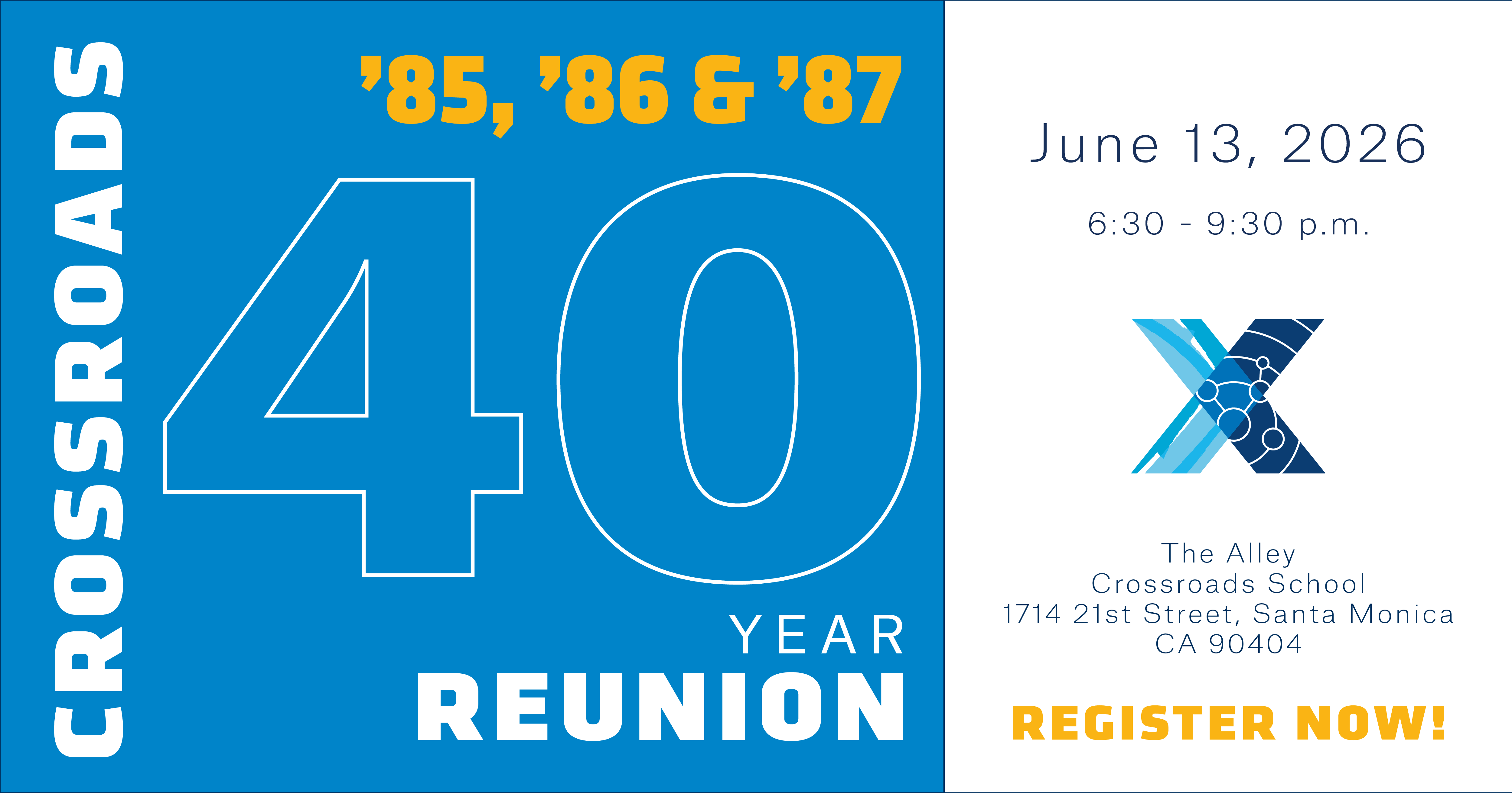 Campaign cover image for 40-Year Reunion!