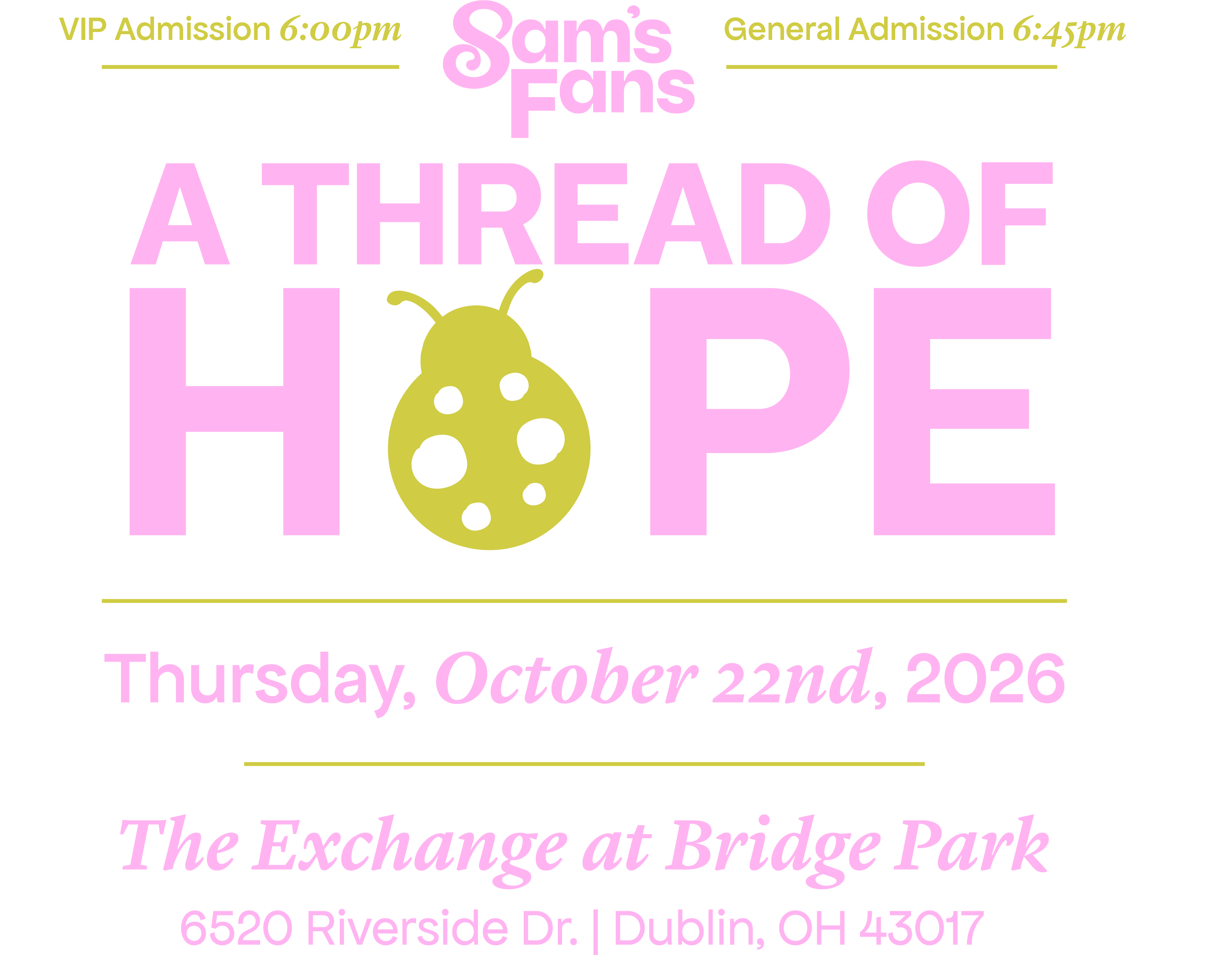 Campaign cover image for A THREAD of Hope 2026