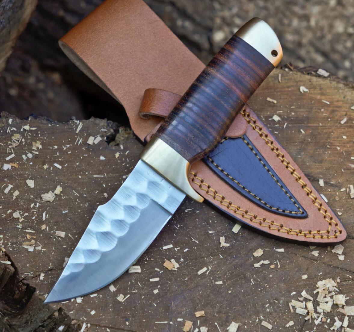 Campaign cover image for SOKY PATRIOTS INC. RAFFLE, CHARITABLE GAMING LICENSE #EXE0002904 for Georgian Blades The Outrider – 9-inch Handcrafted Carbon Steel Bushcraft Knife