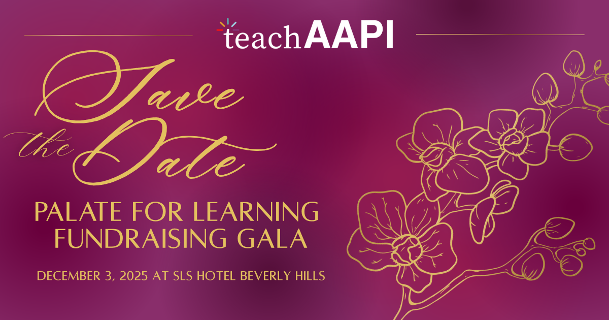 Campaign cover image for Palate for Learning : TeachAAPI's 4th Annual Fundraising Gala