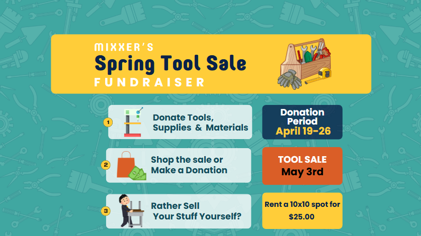 Campaign cover image for Mixxer Annual Tool Sale