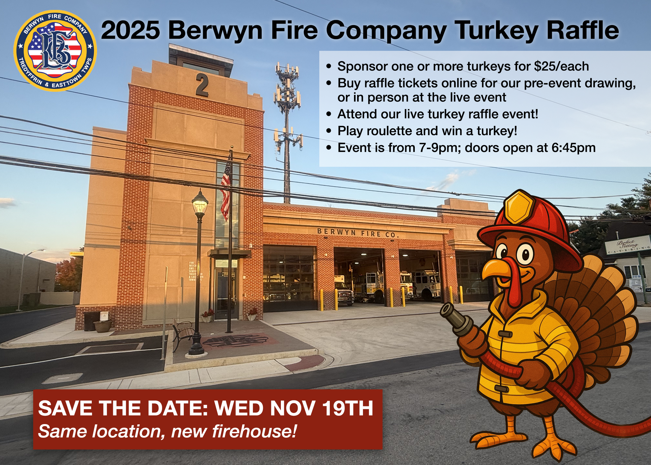 Campaign cover image for 2025 Turkey Raffle
