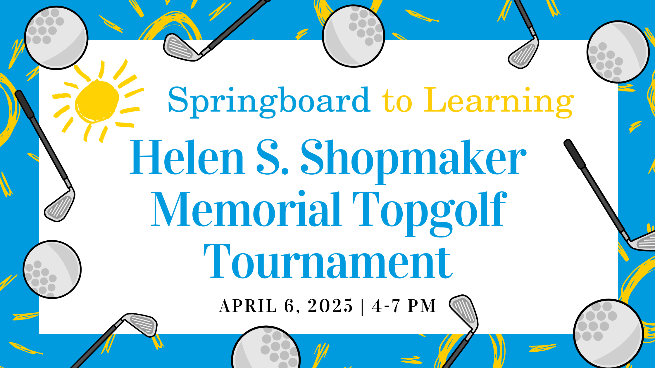 Campaign cover image for Helen S. Shopmaker Memorial Topgolf Tournament