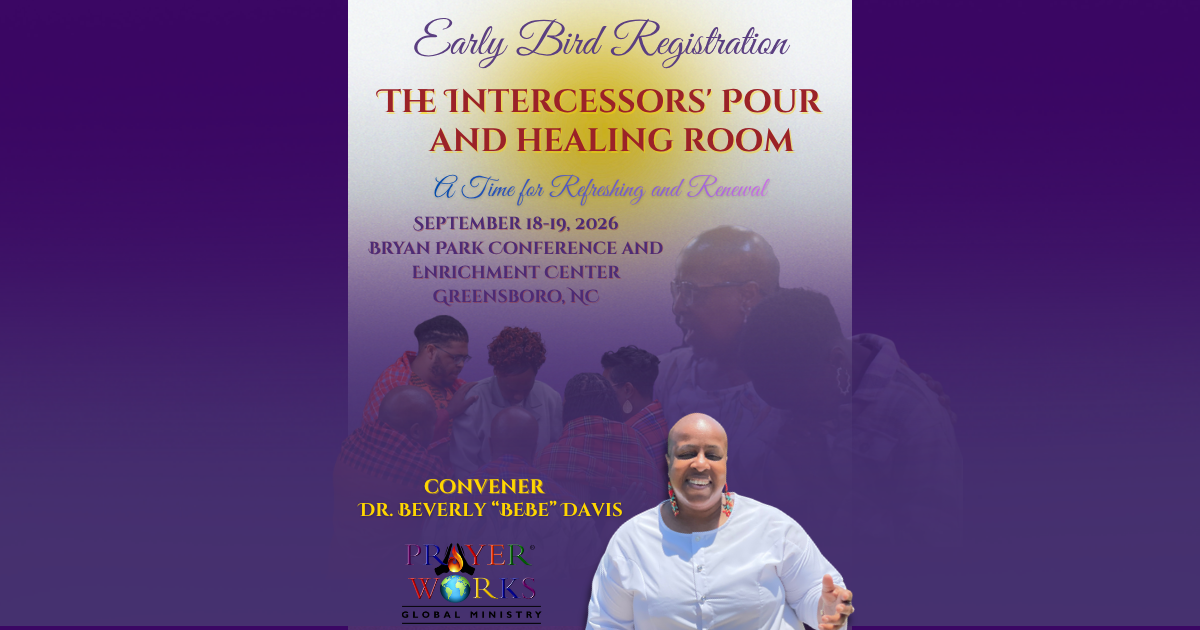 Campaign cover image for The Intercessors' Pour and Healing Room