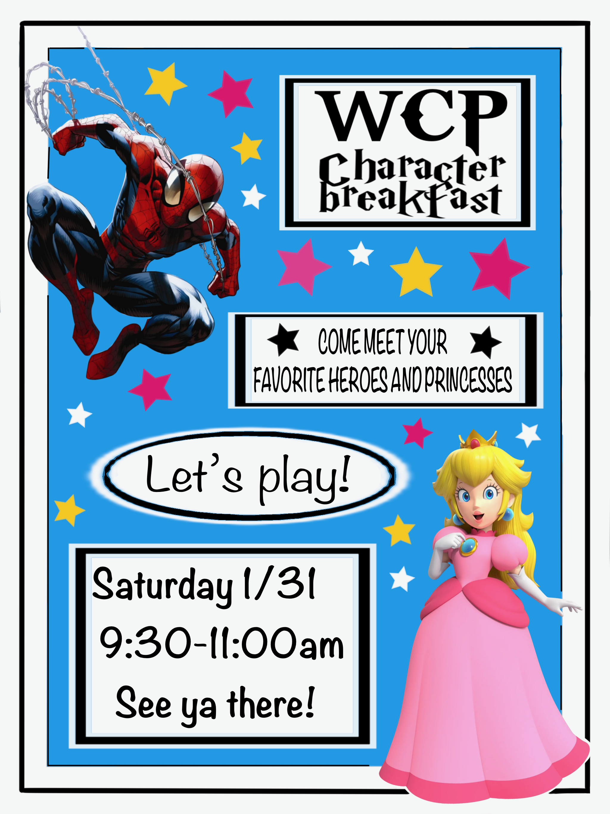 Campaign cover image for Character Breakfast 2026