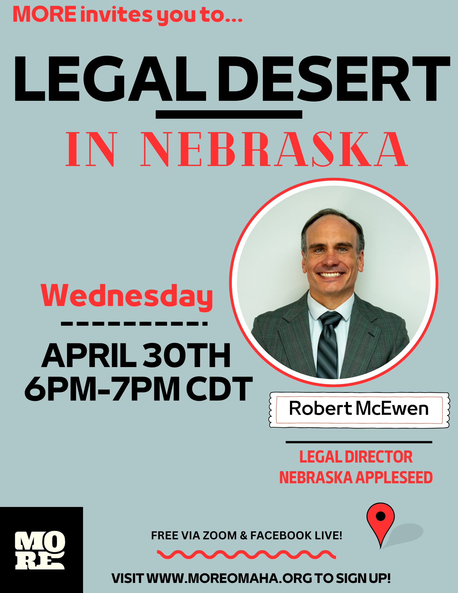 Campaign cover image for Legal Desert in Nebraska