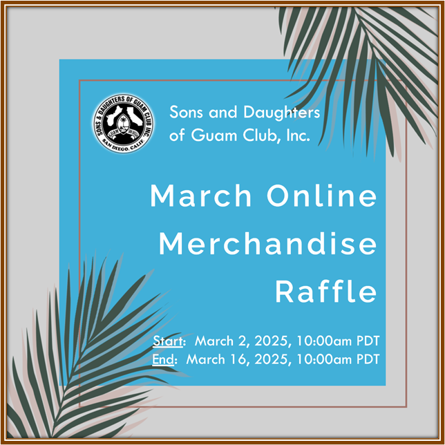 Campaign cover image for March Online Merchandise Raffle