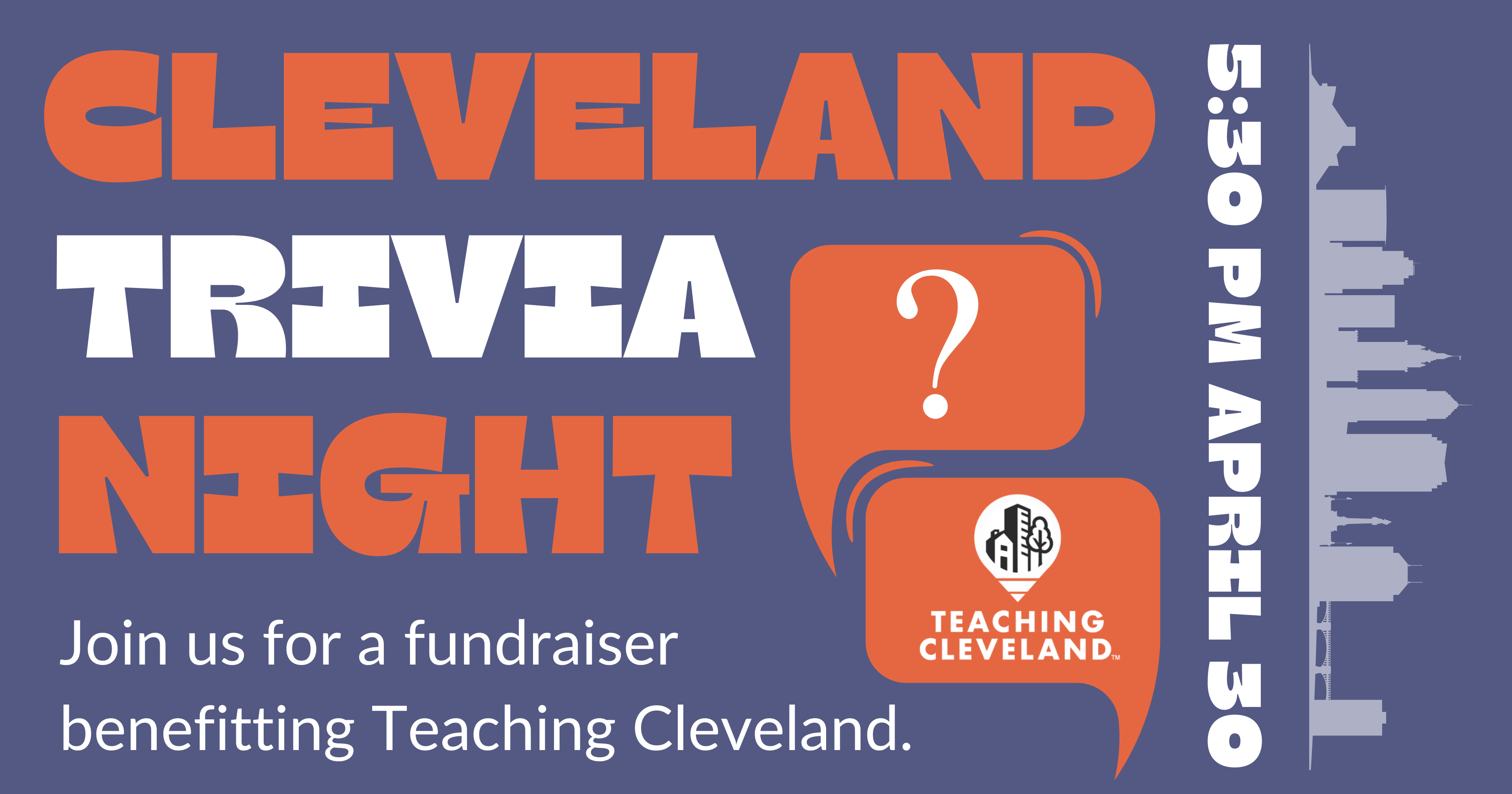 Campaign cover image for Teaching Cleveland Trivia Night!