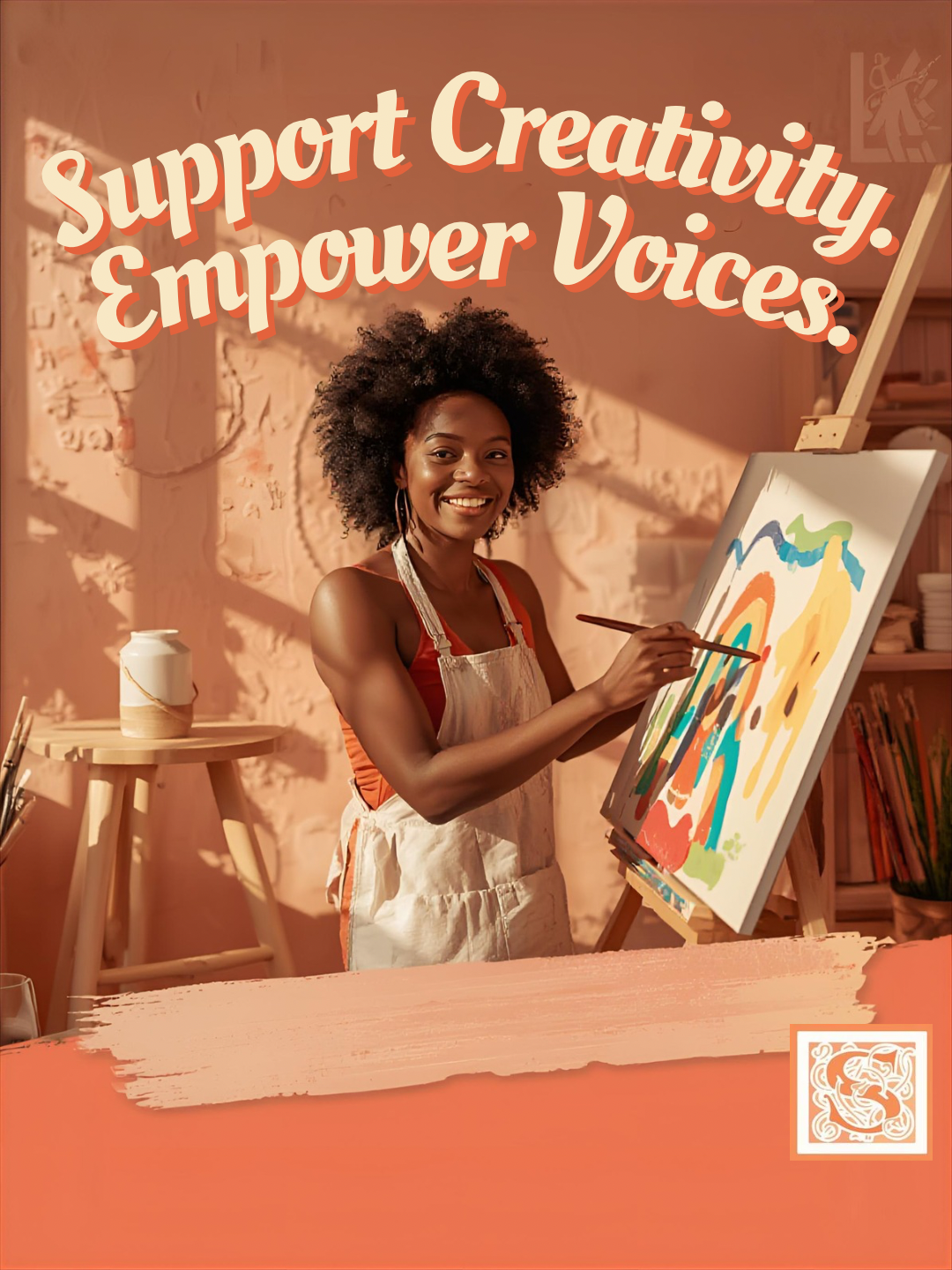 Campaign cover image for Express Yourself: Arts for All