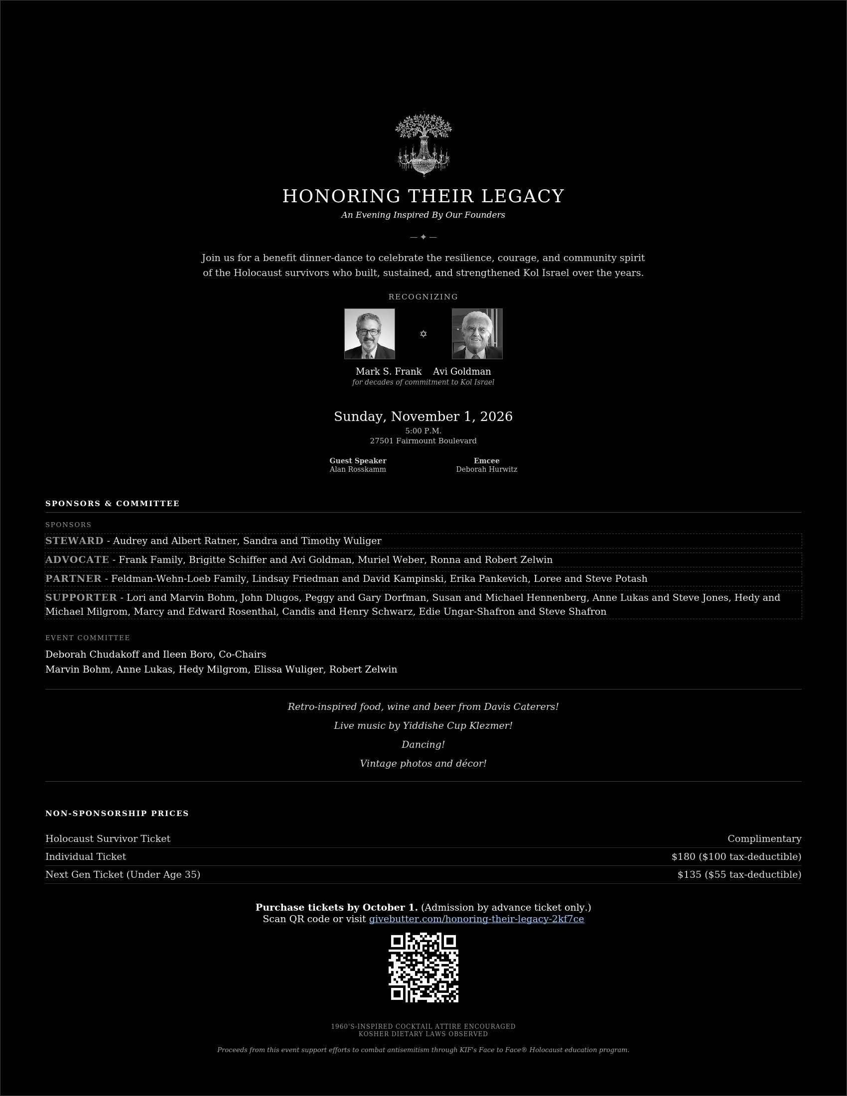 Campaign cover image for Honoring Their Legacy
