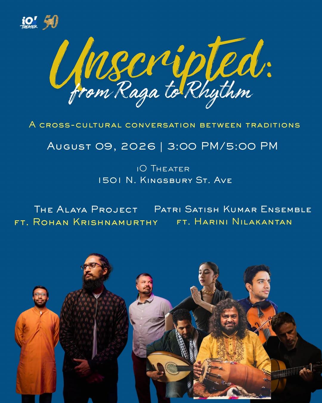 Campaign cover image for Unscripted: From Raga to Rhythm
