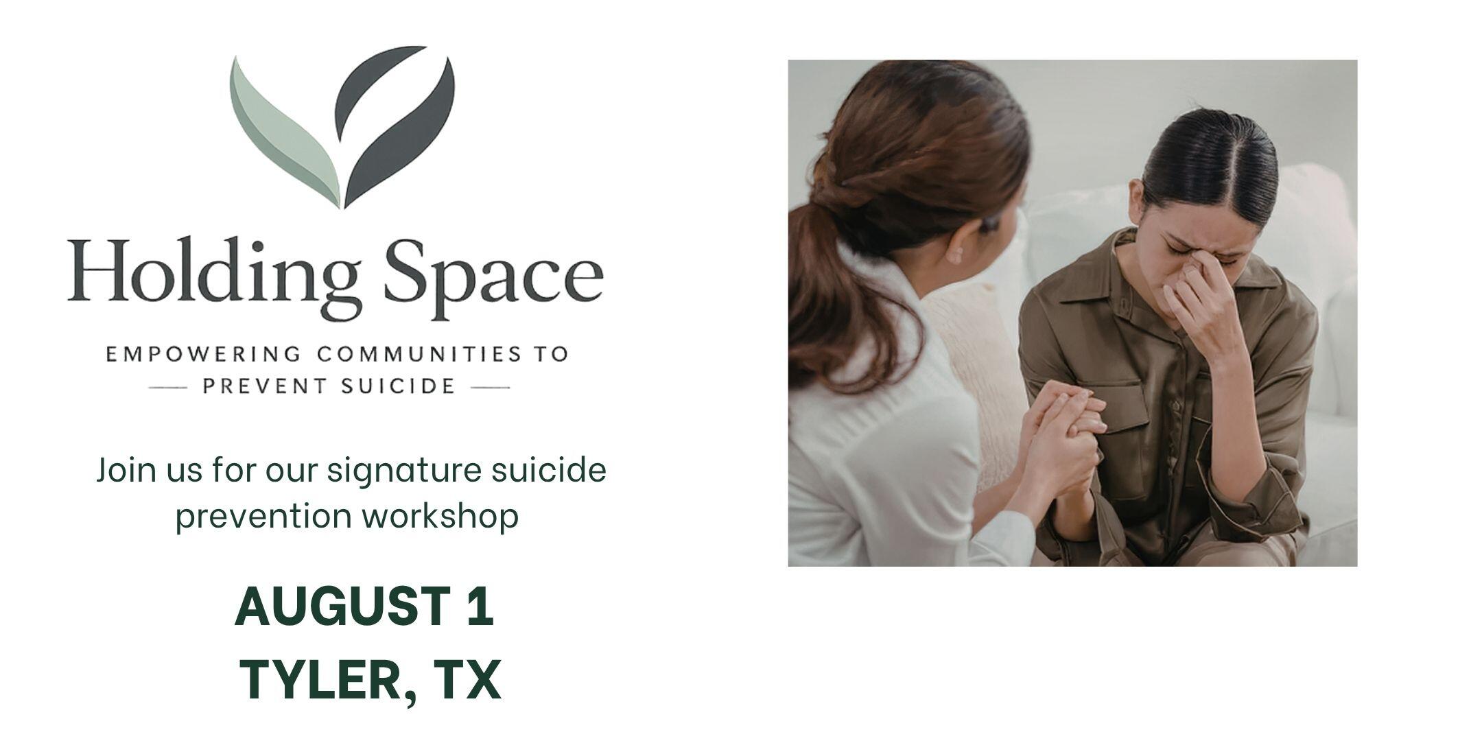 Campaign cover image for Holding Space - August 1