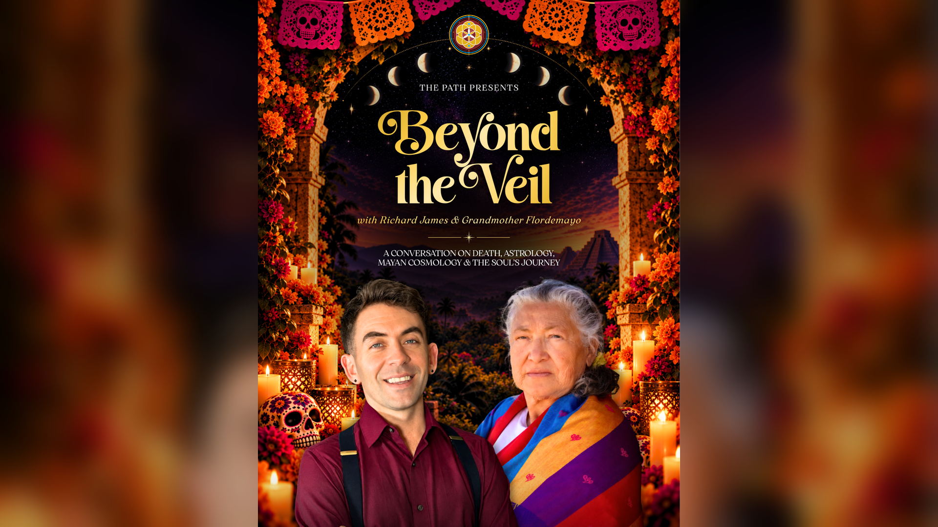 Campaign cover image for "Beyond the Veil" with Richard James & Grandmother Flordemayo