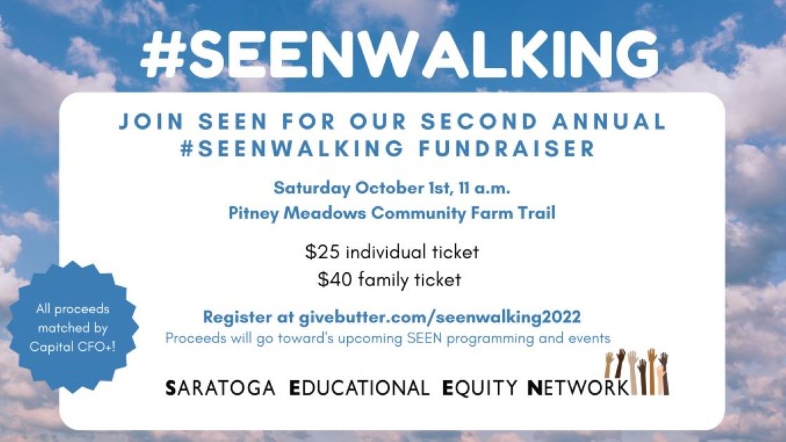Campaign cover image for #SEENWalking for Equity 2022