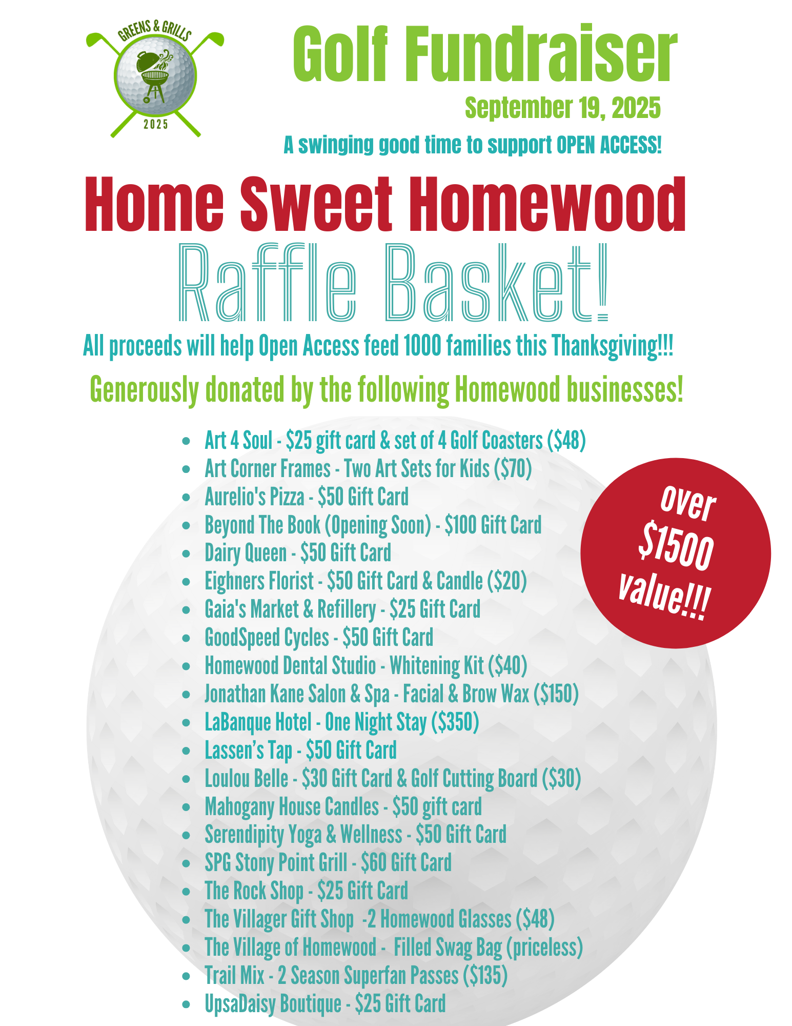 Campaign cover image for Homewood Raffle Basket