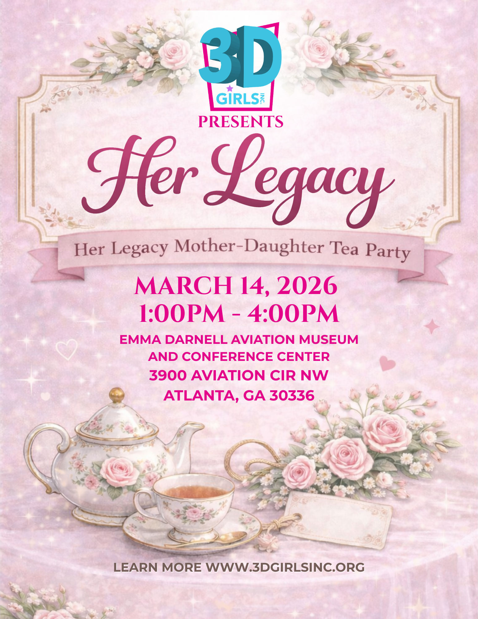 Campaign cover image for Her Legacy Mother-Daughter Tea Party