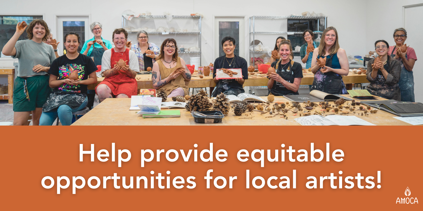 Campaign cover image for AMOCA Studio Scholarship Fund