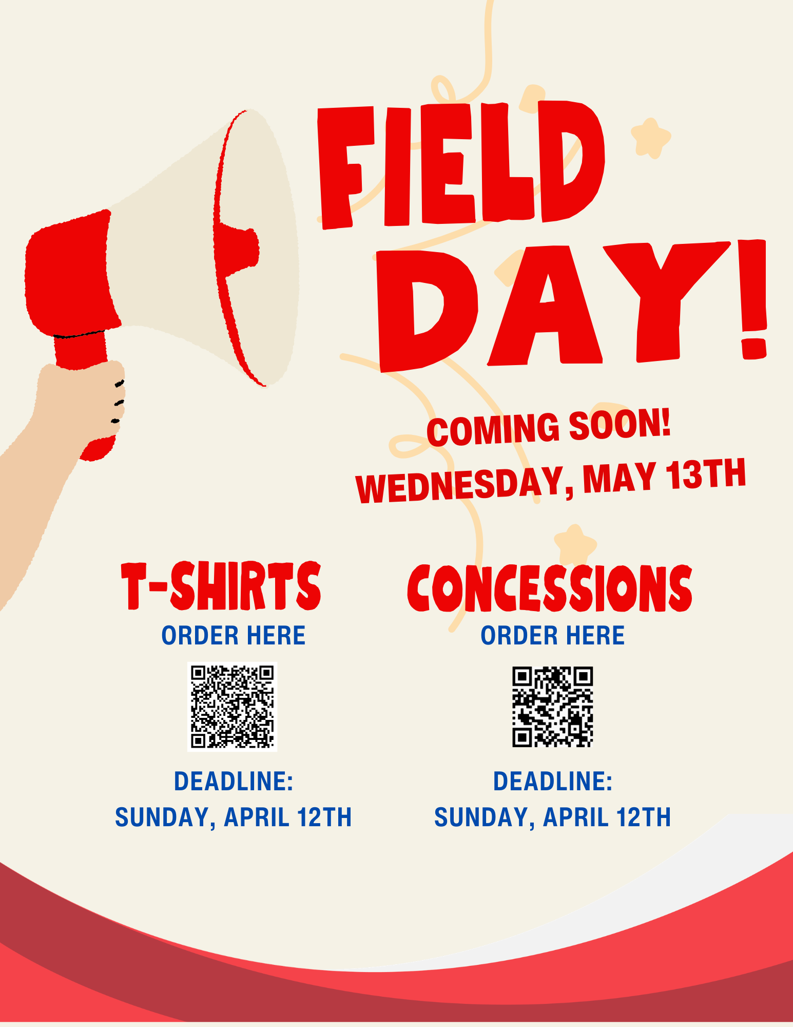 Campaign cover image for Field Day Concessions 2026