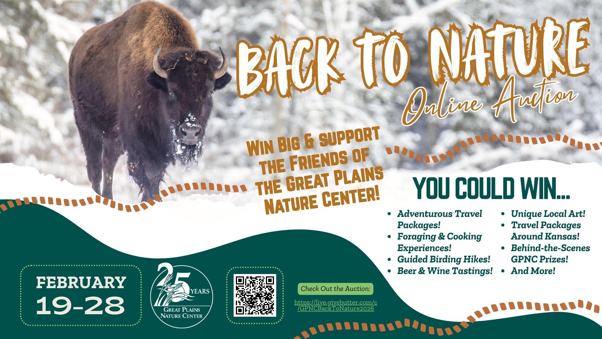 Campaign cover image for Back To Nature Online Auction 2026!