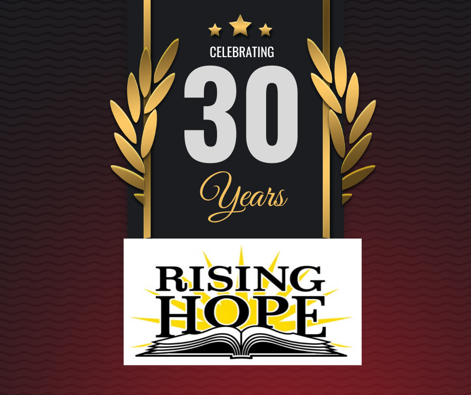 Campaign cover image for Rising Hope's 30th Celebration - WE ARE AT CAPACITY! Email development@risinghopeinc.org to be added to waiting list.