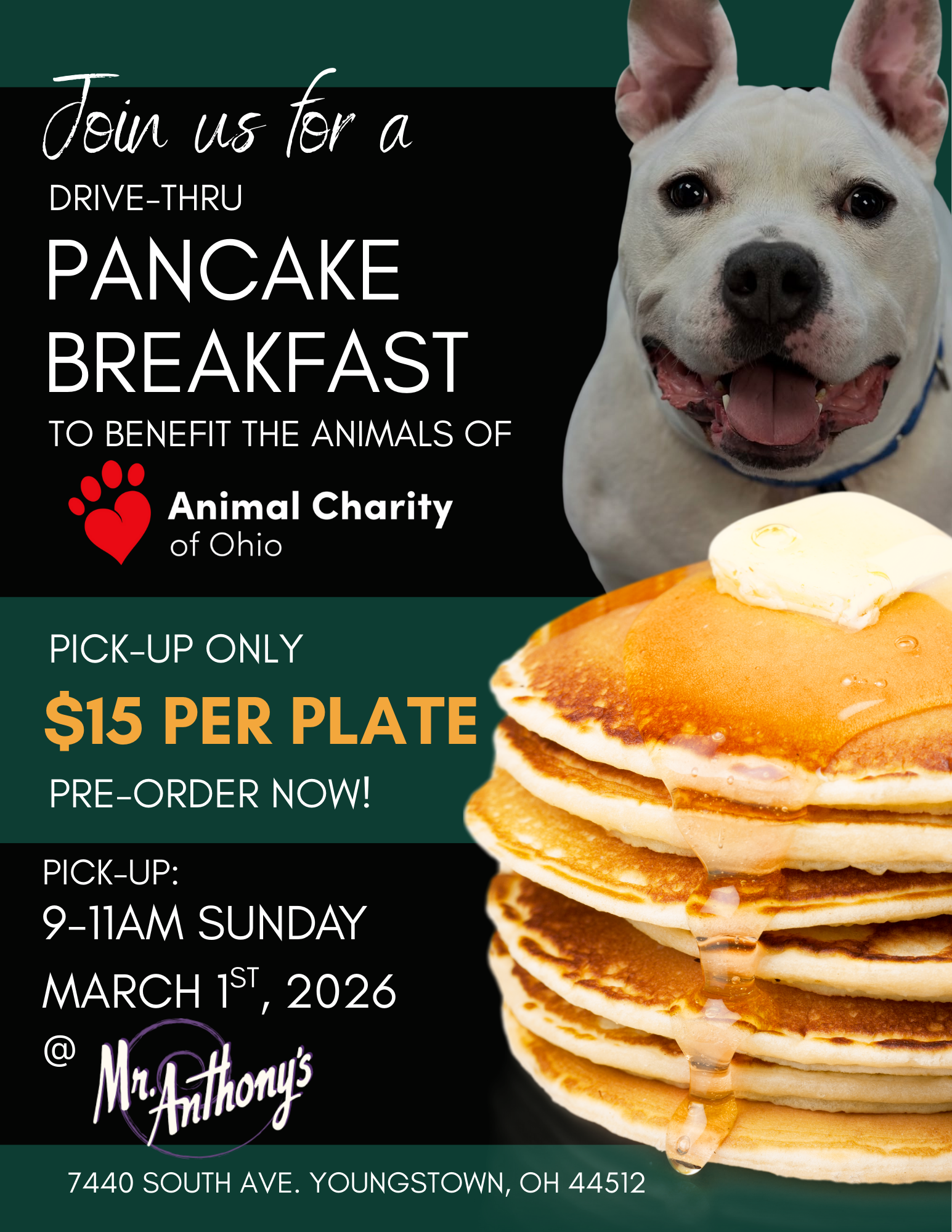 Campaign cover image for Drive-Thru Pancake Breakfast