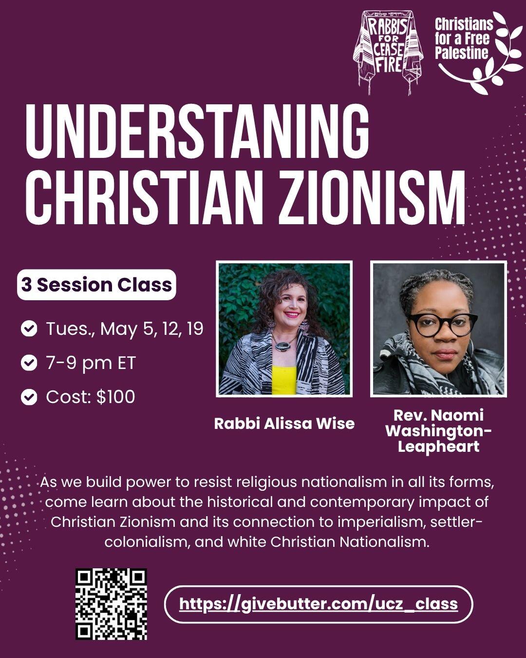 Campaign cover image for Understanding Christian Zionism