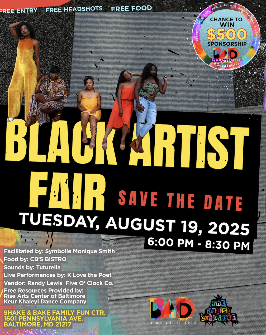 Campaign cover image for Black Artist Fair-August 2025