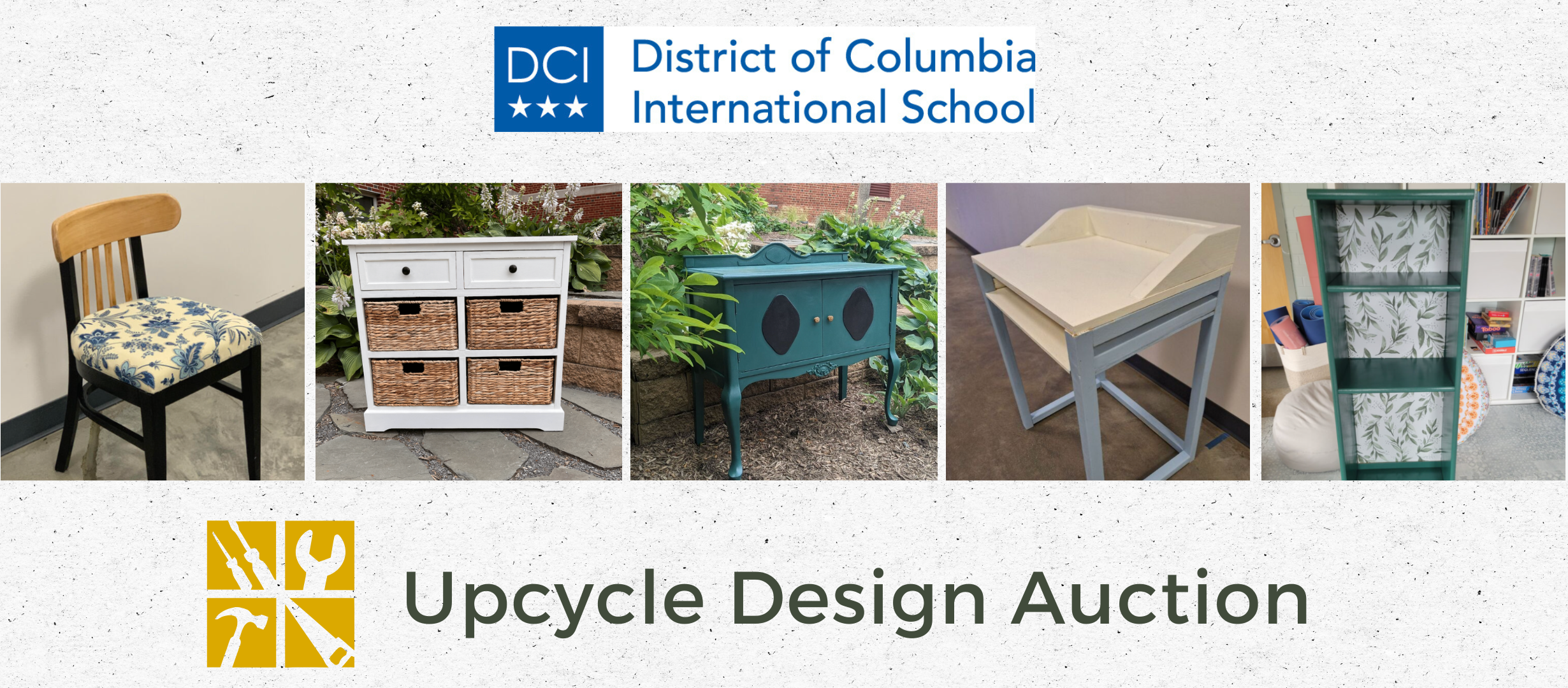 Campaign cover image for DCI Upcycle Design Furniture Sale 2025