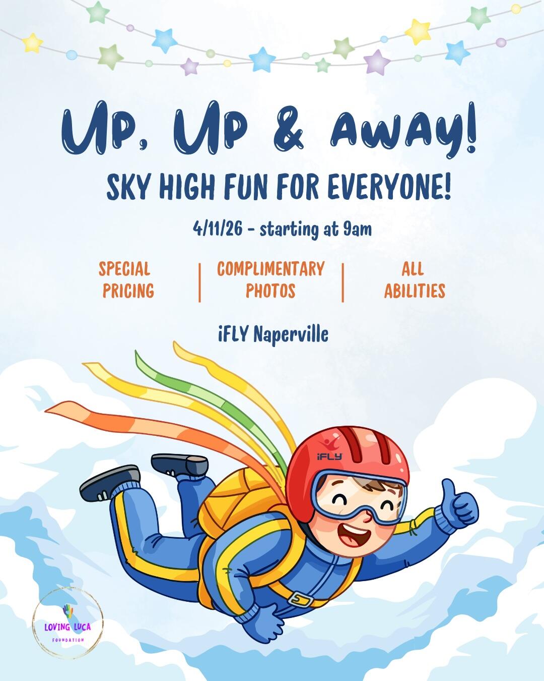 Campaign cover image for iFly: Sky High Fun for Everyone - 2026